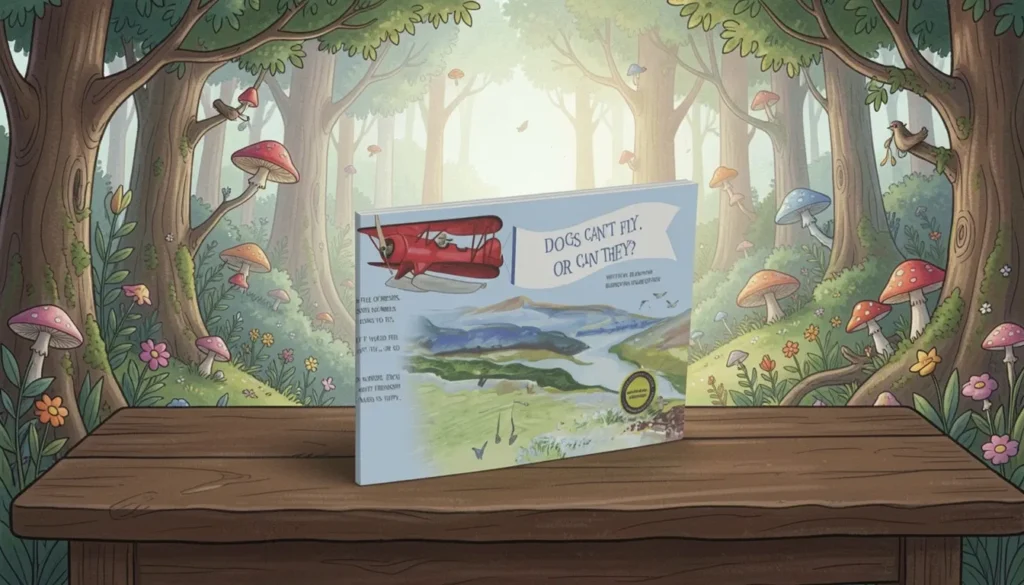 Dogs Can't Fly Or Can They book, a heartwarming tale that encourages dreamers to believe.