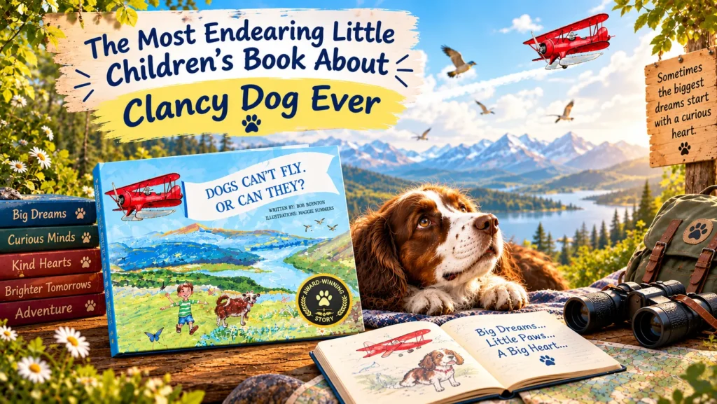 Children's Book About Clancy Dog
