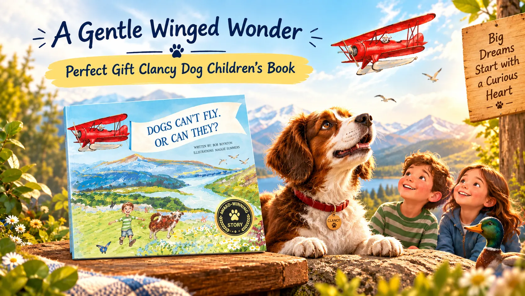 Perfect Gift Clancy Dog Children's Book